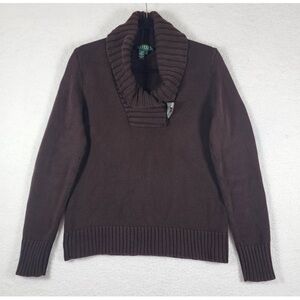 Ralph Lauren Chocolate Knit Sweater